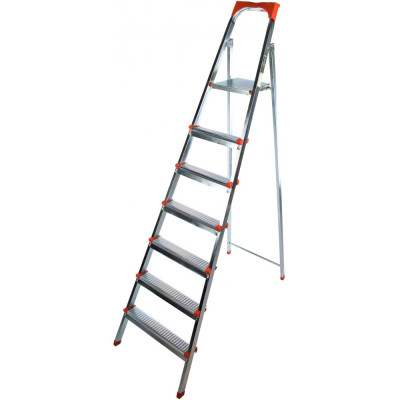 Рос лестница-стремянка стальная, 7 ступеней, вес 10,4 кг 65335