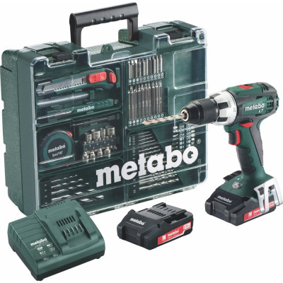 Аккумуляторный винтоверт Metabo BS 18 LT Set 602102600