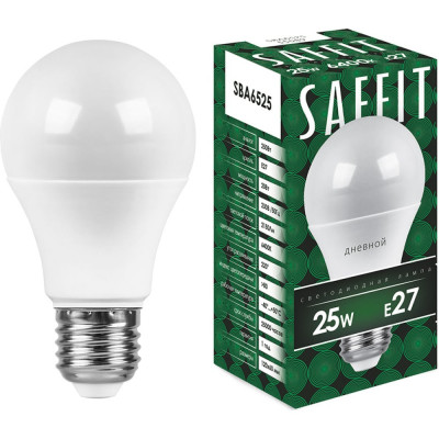 Светодиодная лампа SAFFIT SBA6525 55089