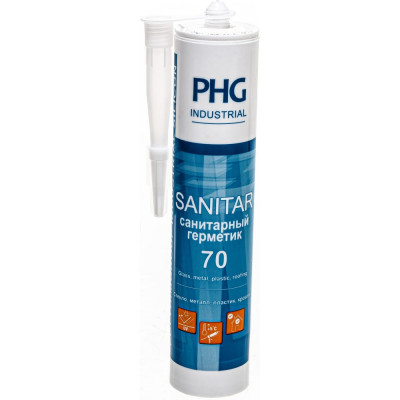 Силиконовый санитарный герметик PHG Industrial Sanitar 448749