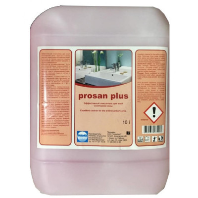 Кислотный очиститель для ванных и туалетных комнат Pramol PROSAN PLUS 2533.101