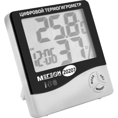 Мегеон термогигрометр настольный 20207