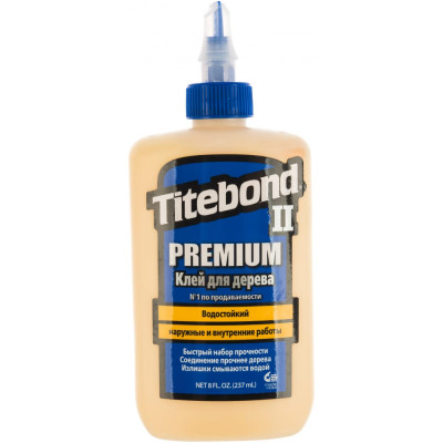 Столярный влагостойкий клей Titebond II Premium 5003