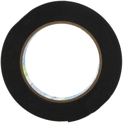 Folsen универсальная лента для монтажа 19мм х 5м x 1,1мм, чёрная, вспененный ре 030820519