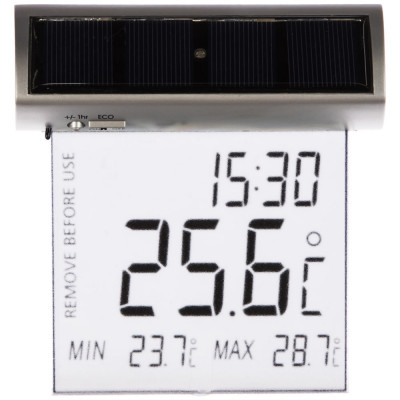 Tfa термометр vision solar цифровой, оконный 30.1035