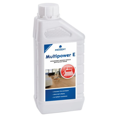 Щелочной очиститель для мытья полов PROSEPT Multipower E 102-1