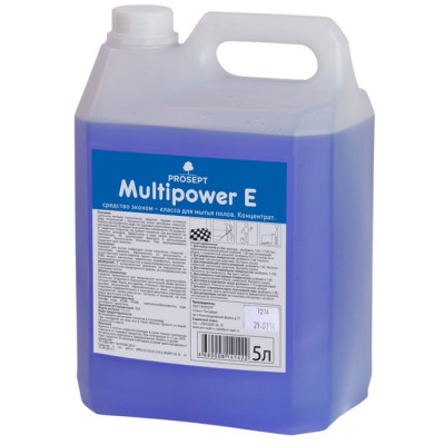 Щелочной очиститель для мытья полов PROSEPT Multipower E 102-5