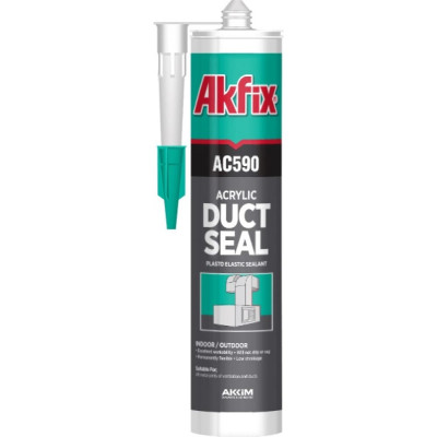 Акриловый герметик для вентиляционных каналов Akfix AC590 AC591