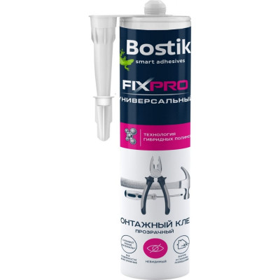 Универсальный монтажный клей Bostik FIXPRO 30615941