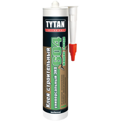 Tytan professional эко клей строительный №604,универсальный, белый 0,440кг 23325