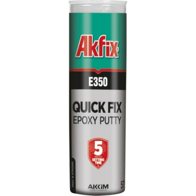 Эпоксидный клей для металла Akfix Е350 Холодная сварка EA105