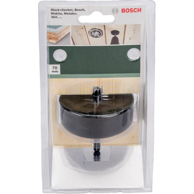 Bosch коронка диам. 70 для спотoв 2609256d09