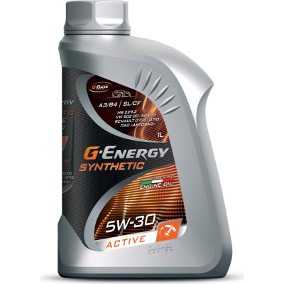Масло G-ENERGY SyntheticActive 5W-30 253142404