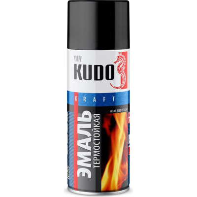 Термостойкая эмаль-аэрозоль KUDO KU-5002