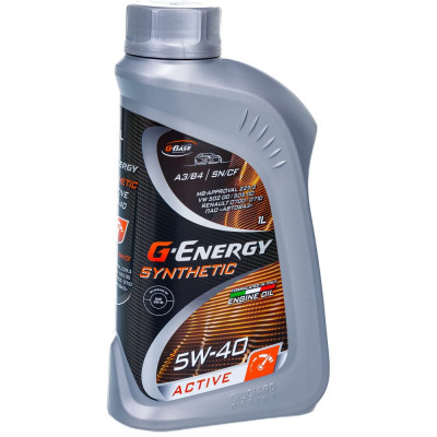 Масло G-ENERGY SyntheticActive 5W-40 253142409