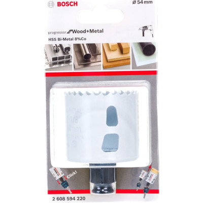 Биметаллическая коронка Bosch PROGRESSOR 2608594220