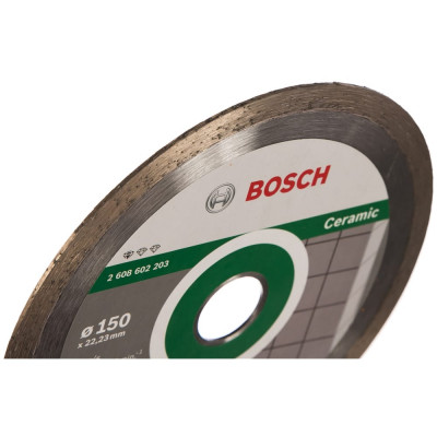 Bosch диск алмазный по керамике 150x22 мм 2.608.602.203