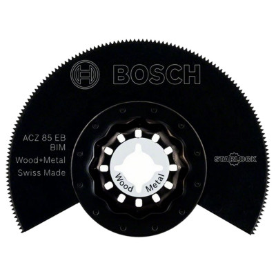 Bosch bim пилка woodmetal 85мм для gop 10.8 2608661636
