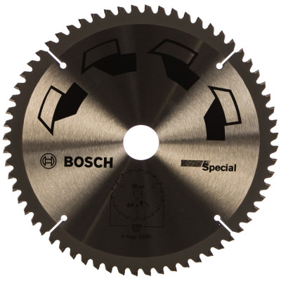 Циркулярный диск Bosch SPECIAL 2609256895