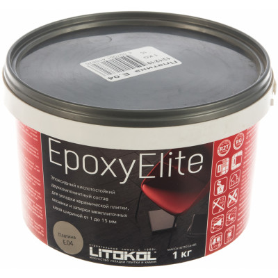 Эпоксидный состав для укладки и затирки мозаики LITOKOL EpoxyElite E.04 482260002