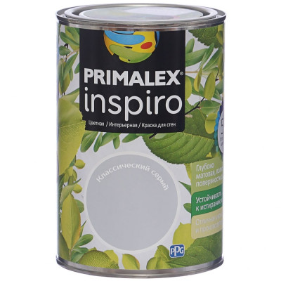 Primalex краска inspiro классический серый 420104