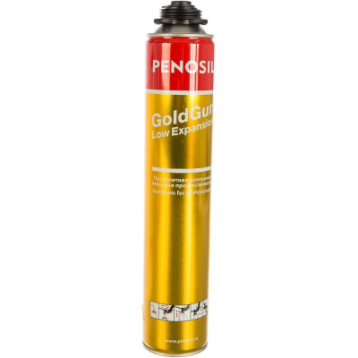 Профессиональная огнеупорная монтажная пена Penosil GoldGun Low Expansion A1318 218902