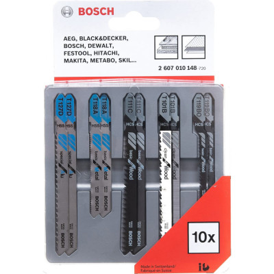 Bosch пилки для лобзика 2.607.010.148