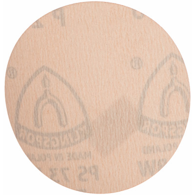 Klingspor шлиф-круг на липучке для обработки красок, лаков, шпаклевок без отверстий ф125; р240 302101