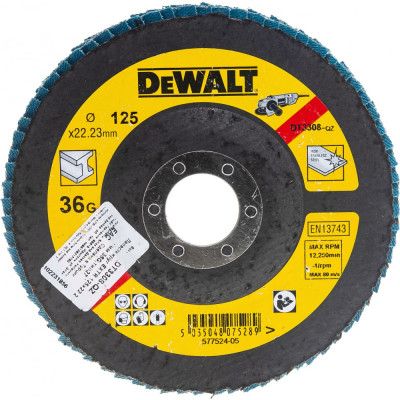 Лепестковый круг Dewalt DT3308 EXTR