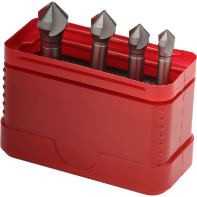 Bucovice tools набор из 4-х зенкеров /6,3, 8, 10, 12/ 741801