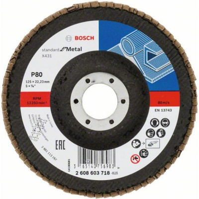 Лепестковый круг Bosch S.f.Metal 2608603718