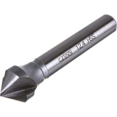 Bucovice tools зенкер конический d.12.4мм. 3-х канавочный 741124