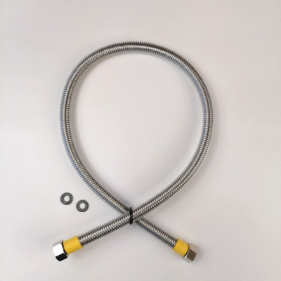 Tuboflex сильфон для газа в оплетке ПВХ 1/2 1,5 м вр/вр 4829435