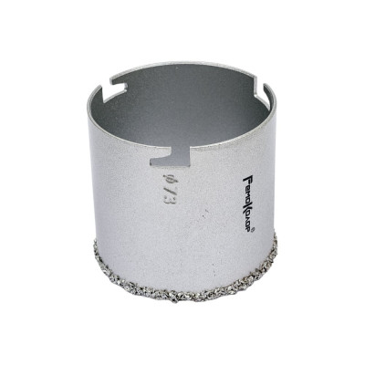 Ремоколор кольцевая коронка по керамической плитке с карбидным напылением, 73 мм 36-8-073