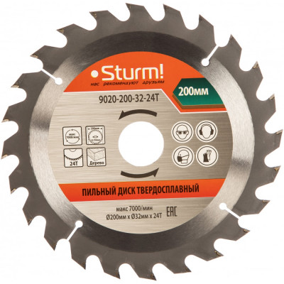 Пильный диск Sturm 9020-200-32-24T