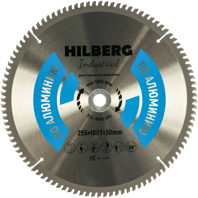 Пильный диск по алюминию Hilberg Hilberg Industrial HA255