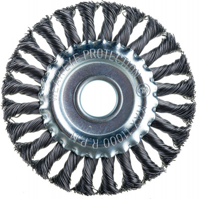 Ремоколор щетка-крацовка дисковая, крученная проволока, диаметр 125мм /шт./ 45-2-712