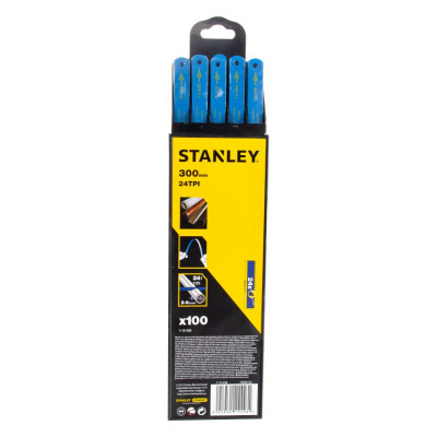 Stanley полотно для металла laser -24 упак 100шт 1-15-558