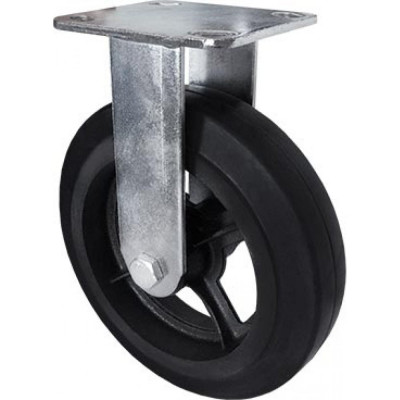 Большегрузное обрезиненное неповоротное колесо Longway FCD46
