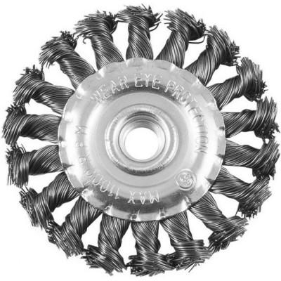 Ремоколор щетка-крацовка дисковая, крученная проволока, диаметр 100мм 45-4-310