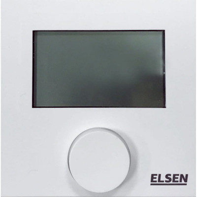 Elsen термостат комнатный 24 в монтаж-наружный nc ets24