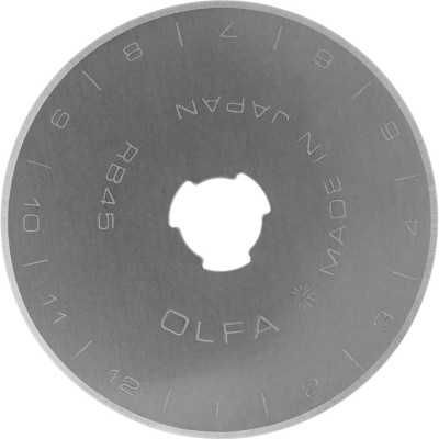 Лезвие olfa круглое для rty-2/g,45-c, 45x0,3мм, 1шт ol-rb45-1