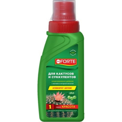 Bona forte удобрение для кактусов красота, 285 мл bf21010201