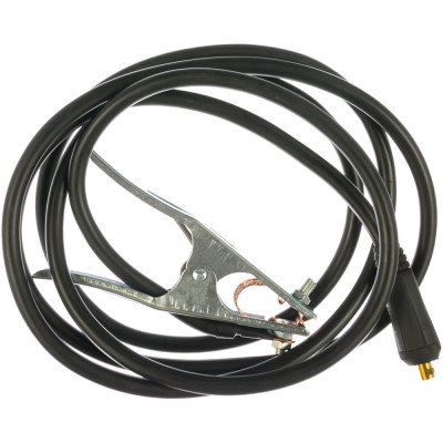 Elitech кабель сварочный,3м,dx25,16кв мм,зажим на массу 0606.000300