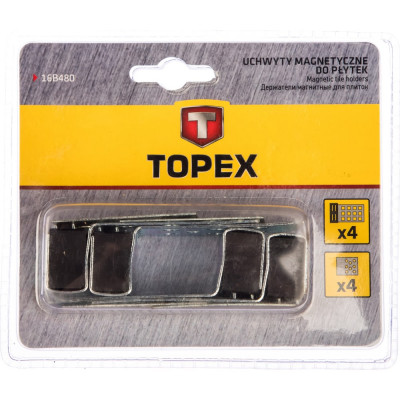 Topex магниты для кафельной плитки, 4 шт. 16b480