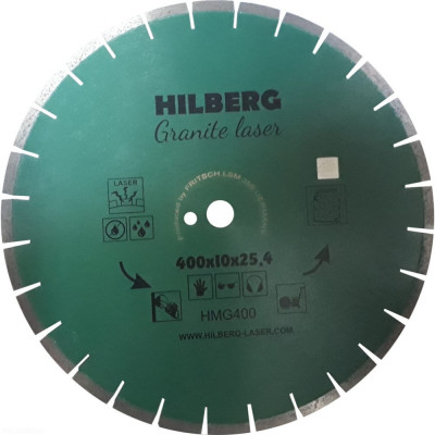 Отрезной алмазный диск по граниту Hilberg Hilberg HMG400