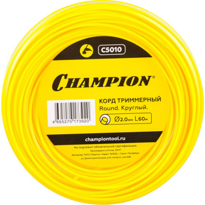 Триммерный корд Champion Round C5010