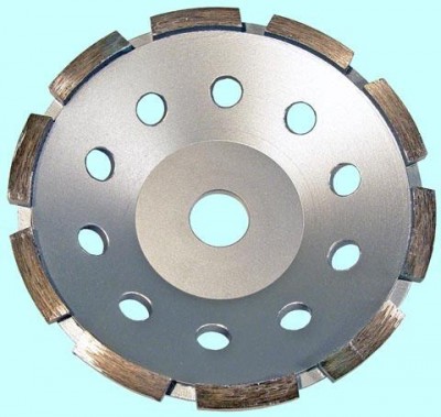 Круг алмазный чашечный для прямых и углошлифовальных машин сегментый однорядный 150х22мм (шт)