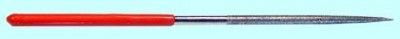 Надфиль алмазный круглый l140х3 с обрезиненной ручкой 