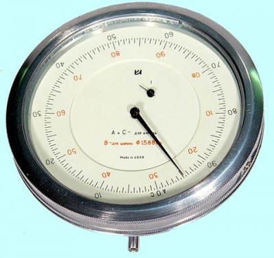 Индикатор часового типа 2ичт кл.точн.1 цена дел.0.01 г.в. 1988-89 (шт)